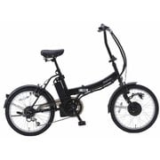 折りたたみ電動アシスト自転車 SUISUI Street(スイスイ ストリート) 20インチ 5.8Ah 外装6段 マットブラック BM-AZ300 BK