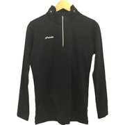 LILY 1/2ZIP TEE PS982LS61 BK Lサイズ [アウトドア　カットソー　メンズ]