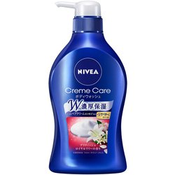 ニベア クリームケアボディウォッシュ ブリティッシュロイヤルリリーの香り 本体 480ml [ボディソープ]