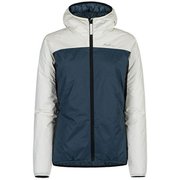 OUTBACK HOODY JACKET WOMAN MJAD78W 8639 スティールブルー/オフホワイト Mサイズ [アウトドア 中綿ウェア レディース]