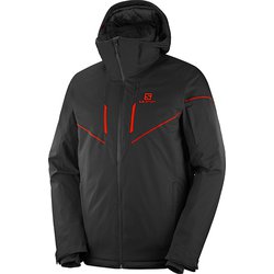【美品】サロモン　スキーウェア　ジャケット　黒　Lサイズ