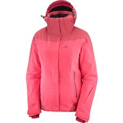 ICEROCKET JKT W LC1215200 CALYPSO CORAL/Garnet Rose Mサイズ [スキーウェア ジャケット レディース]