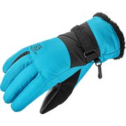 FORCE DRY W LC1216500 TILE BLUE/Black Lサイズ [スキーグローブ]