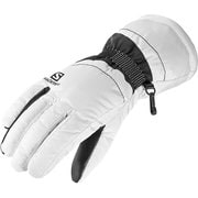 L40421700 White/Black M [スキーグローブ レディース]
