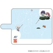 ゾンビランドサガ 手帳型スマホケース さくら＆愛＆純子＆ロメロ 汎用Lサイズ [キャラクターグッズ]