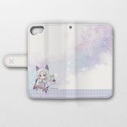 Re：ゼロから始める異世界生活 手帳型スマホケース エミリア/フード iPhone6＆7＆8兼用 [キャラクターグッズ]