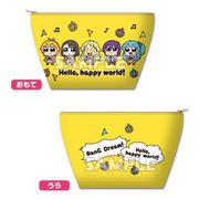 大川ぶくぶ×BanG Dream！ ポーチ ハロー、ハッピーワールド！ [キャラクターグッズ]