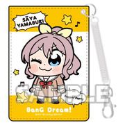 大川ぶくぶ×BanG Dream！ 合皮パスケース 山吹沙綾 [キャラクターグッズ]