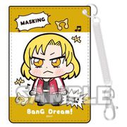 大川ぶくぶ×BanG Dream！ 合皮パスケース マスキング [キャラクターグッズ]
