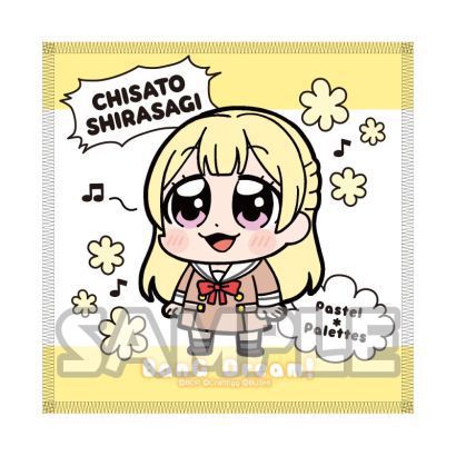 大川ぶくぶ Bang Dream トレンド ハンドタオル キャラクターグッズ 白鷺千聖