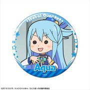 異世界かるてっと 缶バッジ デザイン05 アクア/A [キャラクターグッズ]