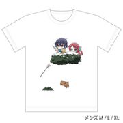 ゾンビランドサガ フルカラーTシャツ 源さくら＆水野愛/狩り Mサイズ [キャラクターグッズ]