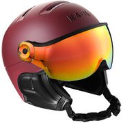 Shadow BURGUNDY - redミラー KA-SHE61V33558 レッド 58cm [スキーヘルメット]