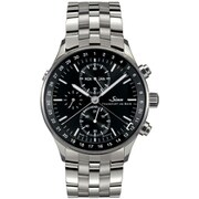 Frankfurt Financial Watches(フランクフルト・ファイナンシャル・ウォッチ) 6000シリーズ クロノグラフ SS ブレス・レザーバンド付き 41.5mm 10BAR 6052