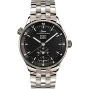 Frankfurt Financial Watches(フランクフルト・ファイナンシャル・ウォッチ) 6000シリーズ ワールドタイム SS ブレス・レザーバンド付き 41.5mm 10BAR 6096