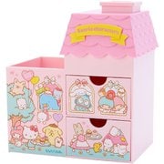 サンリオキャラクターズ おうち型二段小物入れ [キャラクターグッズ]