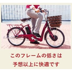 ヨドバシ.com - ブリヂストン BRIDGESTONE 電動アシスト自転車 フロンティア ラクット 24型 内装3段変速 T.Xルビーレツド  FK4B40 3P074A 通販【全品無料配達】