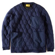 CAMP POCKET QUILT CREW GSC-28 ネイビー Mサイズ [アウトドア カットソー メンズ]