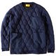 CAMP POCKET QUILT CREW GSC-28 ネイビー XLサイズ [アウトドア カットソー メンズ]