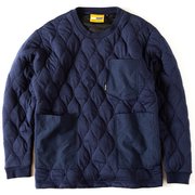 CAMP POCKET QUILT CREW GSC-28 ネイビー XLサイズ [アウトドア カットソー メンズ]