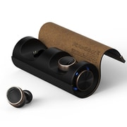 完全ワイヤレスイヤホン PaMuScroll Plus Bluetooth対応 Black Leather PM16550