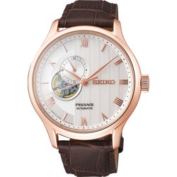 PRESAGE（プレザージュ） Japanese Garden メカニカル メンズ レザーバンド SARY154