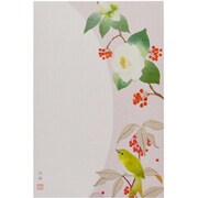 限定 寒中はがき 3枚入 白椿 KPC-027