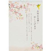 限定 余寒おみまい 3枚入 ハチドリ KPC-034