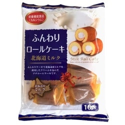 ヨドバシ Com 山内製菓 ふんわりロールケーキ 北海道ミルク 10個 通販 全品無料配達