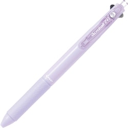 多機能ペン アクロボール2+1 油性ボールペン 0.5mm 極細 黒・赤 シャープ0.5mm ラベンダー BKHAB-40EF-LA