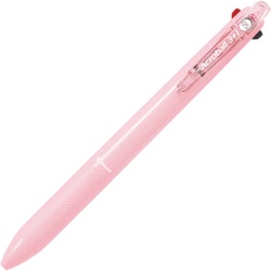 多機能ペン アクロボール3+1 油性ボールペン 0.5mm 極細 黒・赤・青 シャープ0.5mm ソフトピンク BKHAB-50EF-SP