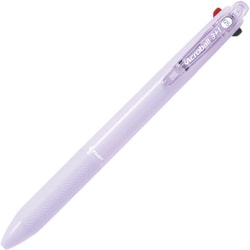 多機能ペン アクロボール3+1 油性ボールペン 0.5mm 極細 黒・赤・青 シャープ0.5mm ラベンダー BKHAB-50EF-LA