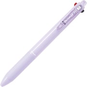 多機能ペン アクロボール3+1 油性ボールペン 0.5mm 極細 黒・赤・青 シャープ0.5mm ラベンダー BKHAB-50EF-LA