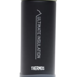 THERMOS山専用ステンレスボトル500ml 　マッドブラック　イエロー　値下 THERMOS山専用ステンレスボトル500ml マッドブラック イエロー