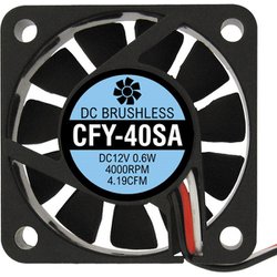 ケース用ファン40mm 薄型静音タイプ CFY-40SA