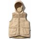 W SHEEP FLEECE HD VEST 5102-96209 IVORY Mサイズ [フリースベスト レディース]