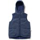 W SHEEP FLEECE HD VEST 5102-96209 NAVY Mサイズ [フリースベスト レディース]