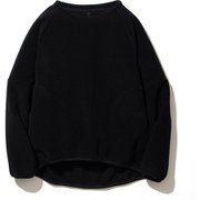 W POLA203 FLEECE CREW 5102-96210 BLACK Sサイズ [長袖フリース レディース]