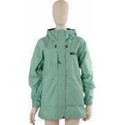 W SHOWER HOODIE 5104-95403 SMOKY GREEN Sサイズ [アウトドア 防水ジャケット レディース]
