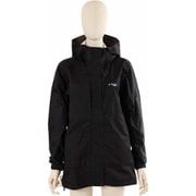 W SHOWER HOODIE 5104-95403 BLACK Mサイズ [アウトドア 防水ジャケット レディース]