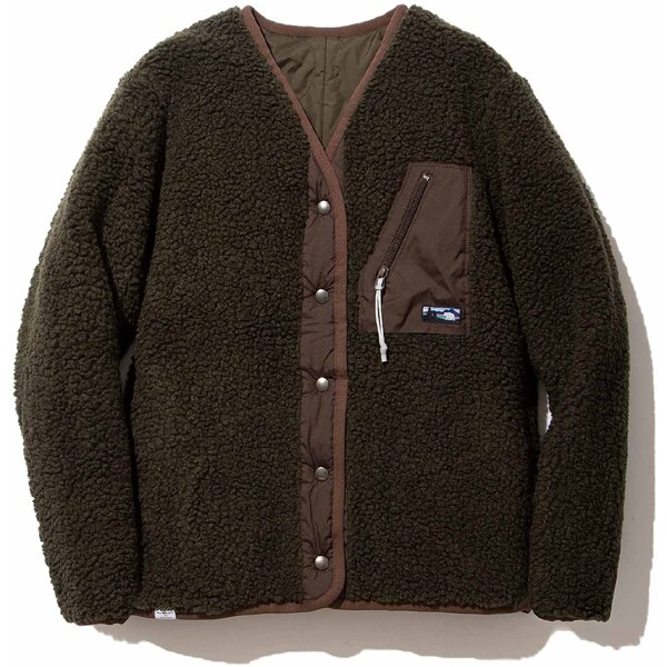 W RV QUILTED JACKET 5104-96400 KHAKI Mサイズ [フリースジャケット レディース]