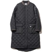 W QUILTED COAT 5104-96401 CHARCOAL Mサイズ [キルティングコート レディース]
