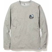 M PF ICON LONG T-SHIRTS 5002-95201 GRAY Lサイズ [アウトドア カットソー メンズ]