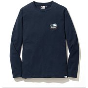 M PF ICON LONG T-SHIRTS 5002-95201 NAVY Lサイズ [アウトドア カットソー メンズ]