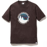 MW PF ROUND LOGOT-SHIRTS 5002-95204 BROWN Sサイズ [アウトドア カットソー ユニセックス]