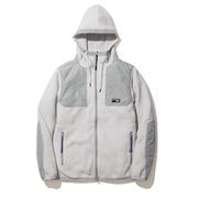 M NIGHTHAWK HOODIE 5002-95214 LIGHT GRAY Mサイズ [フリース パーカー メンズ]
