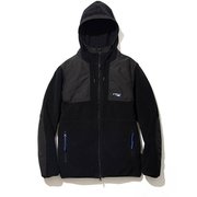 M NIGHTHAWK HOODIE 5002-95214 BLACK Lサイズ [フリース パーカー メンズ]