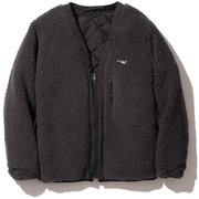 M RV QUILTED JACKET 5004-95405 BLACK Mサイズ [フリースジャケット メンズ]
