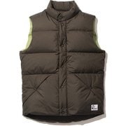 M DOWN VEST 5004-95406 KHAKI Mサイズ [ダウンベスト メンズ]