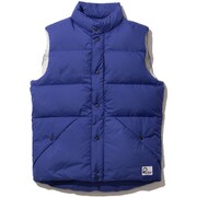 M DOWN VEST 5004-95406 BLUE Lサイズ [ダウンベスト メンズ]